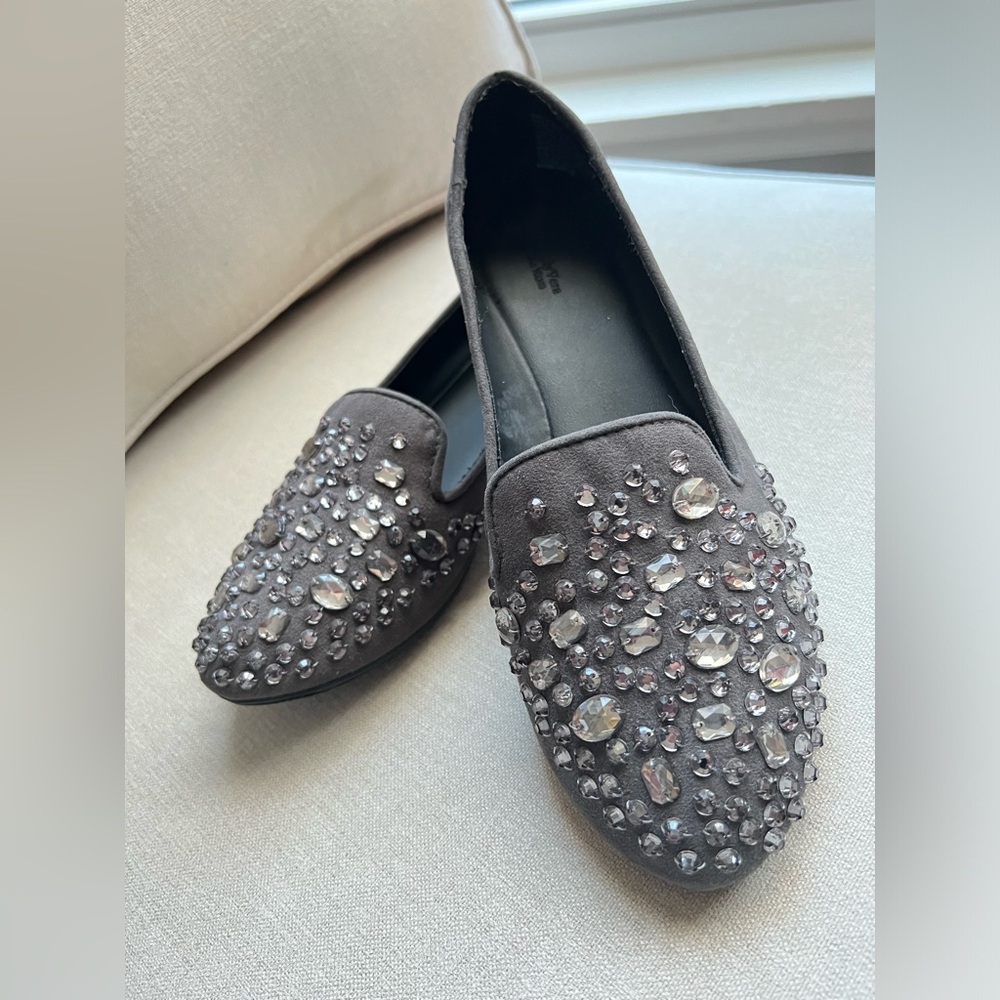 Simply Vera Vera Wang slip on flats loafers jewel toe shoe size 8 medium - Picture 6 of 13